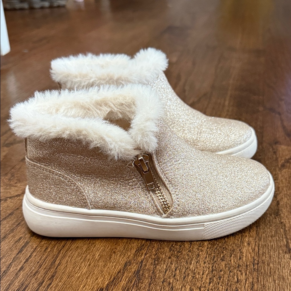Kelly & Katie Gold Kids Boots
